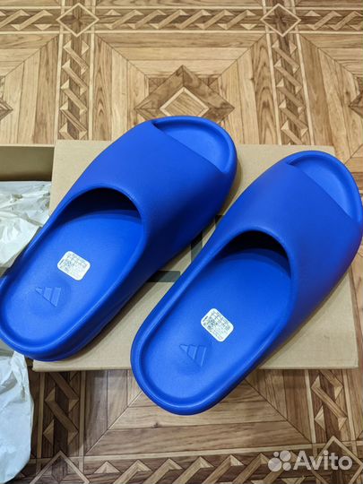 Adidas yeezy slide azure тапки