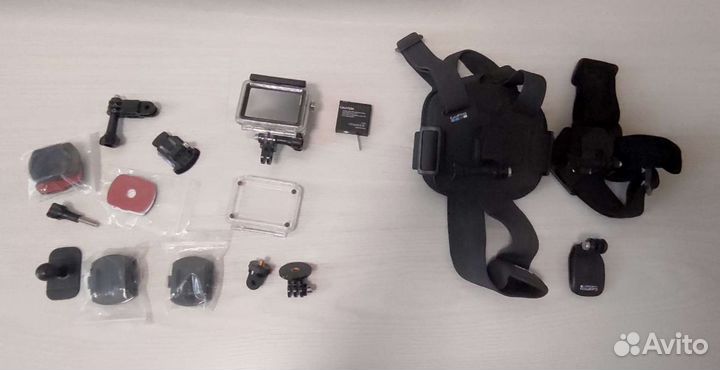 Экшн камера sjcam SJ8 Plus с креплениями