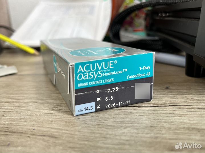 Контактные линзы acuvue oasys with HydraLuxe