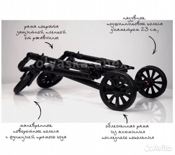 Коляска anex cross 3 в 1