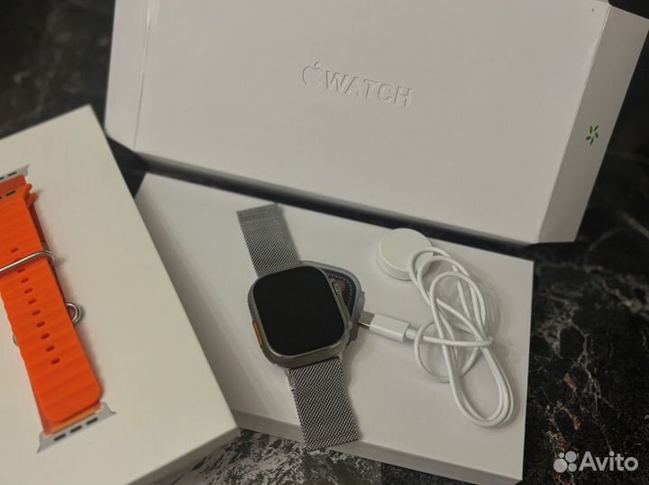 Смарт часы apple watch ultra 49 mm titanium