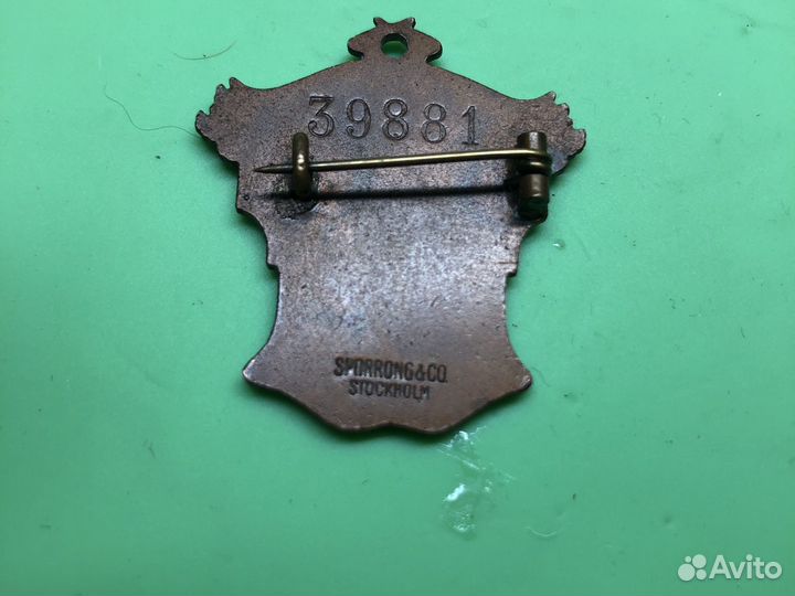 Знак Значок For Sverige