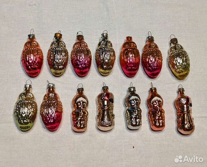 Елочные игрушки СССР