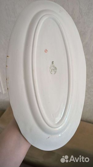 Тарелки зик СССР фарфоровая