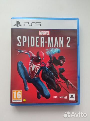 Игра Spider man 2 для PS5 диск