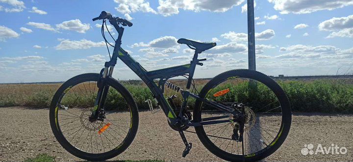 Двухподвесный велосипед