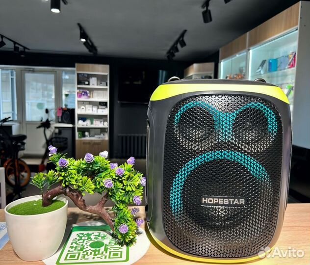 Мощная колонка hopestar party 130 120ватт