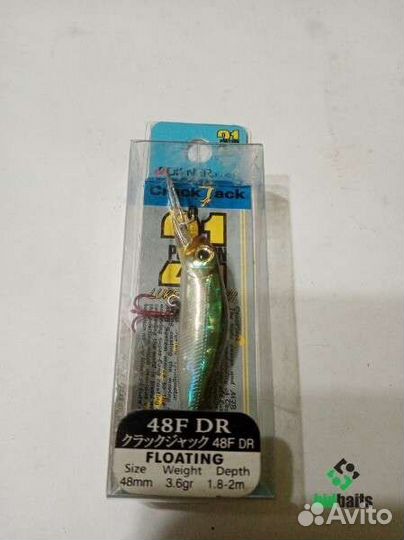 Воблеры Pontoon 21 Crackjack 48F-DR (3,6г)