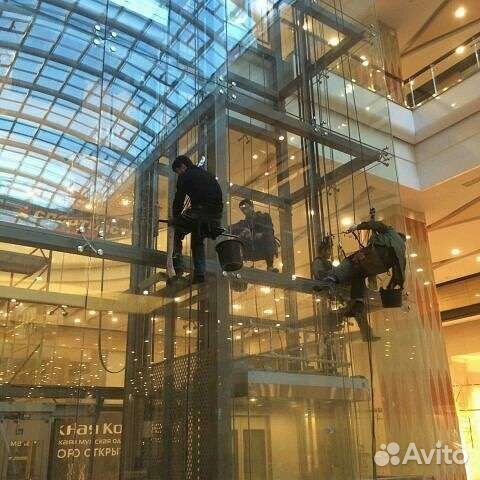 Мойка окон и фасадов