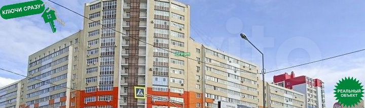 1-к. квартира, 40 м², 8/16 эт.