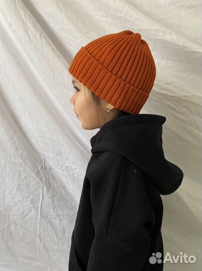 Шапка бини на ребенка унисекс