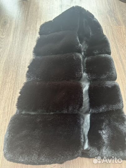 Жилетка меховая детская