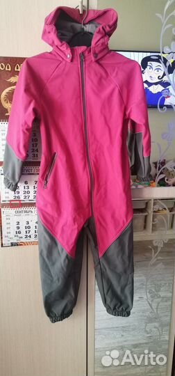 Комбинезон softshell, без утеплителя, 116