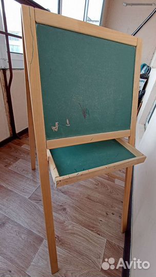 Мольберт детский двухсторонний