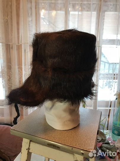 Шапка мужская из натурального меха