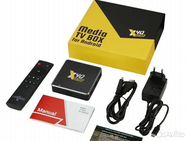 AndroidTVbox Ugoos X4Q extra, (4-128Gb),S905x4-j объявление продам