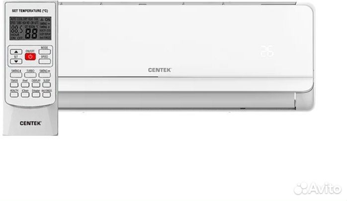 Кондиционер настенный до 30кв.м Сентек