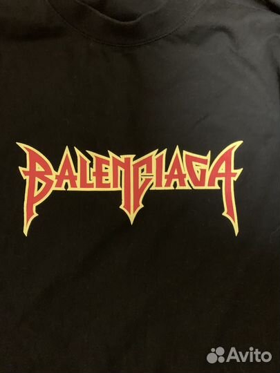 Лонгслив Balenciaga Metal Logo