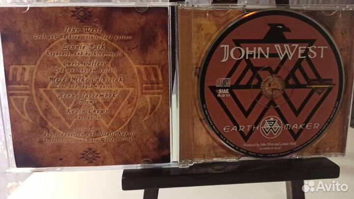 Cd John West - Earth Maker