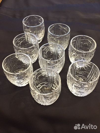 Стопки хрустальные СССР