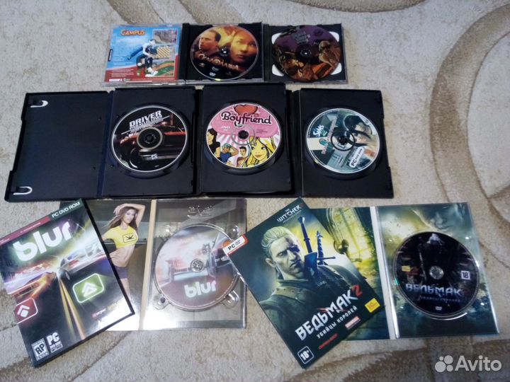 Компьютерные игры на CD дисках