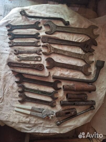 Набор инструментов Ключи СССР