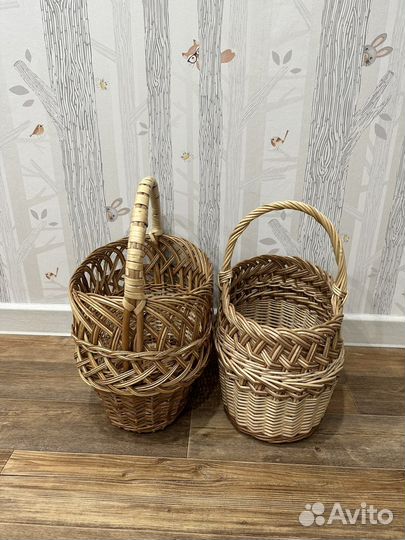 Ажурная корзина лесная