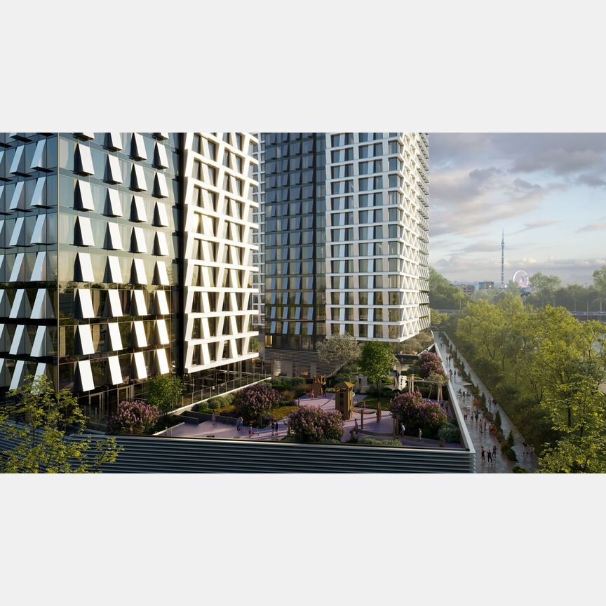 2-к. апартаменты, 41,3 м², 18/35 эт.