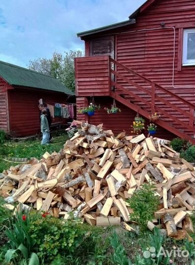 Дрова в укладку любого объема