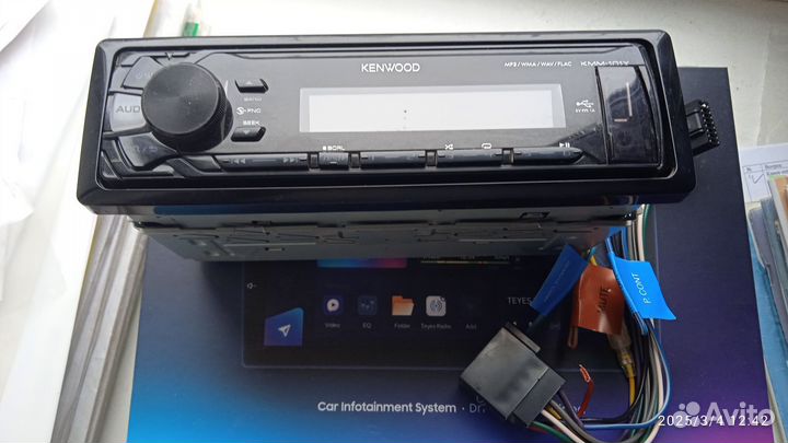 Автомагнитола 1din kenwood