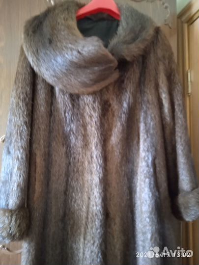 Шуба из нутрии