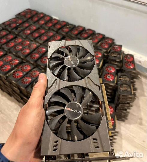 Видеокарты не рабочие Amd RX 470/570/583