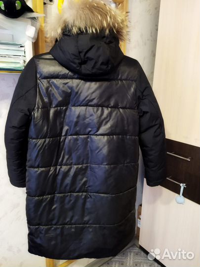 Пальто зимнее на девочку 158