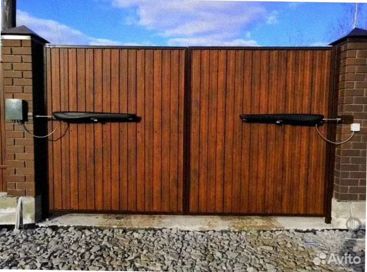 Автоматика для распашных ворот (Alutech)