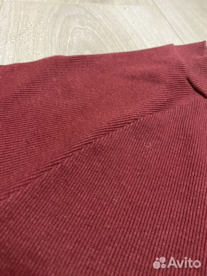 Платье женское бордовое