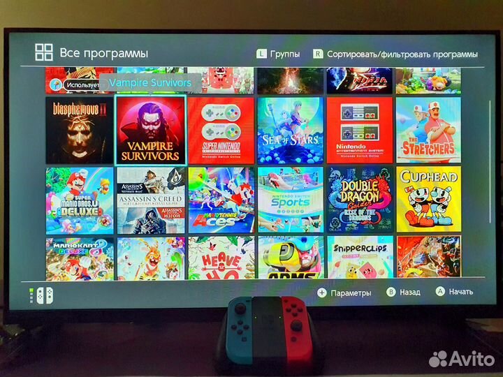 Nintendo Switch 128GB (прошитая+большой комплект)