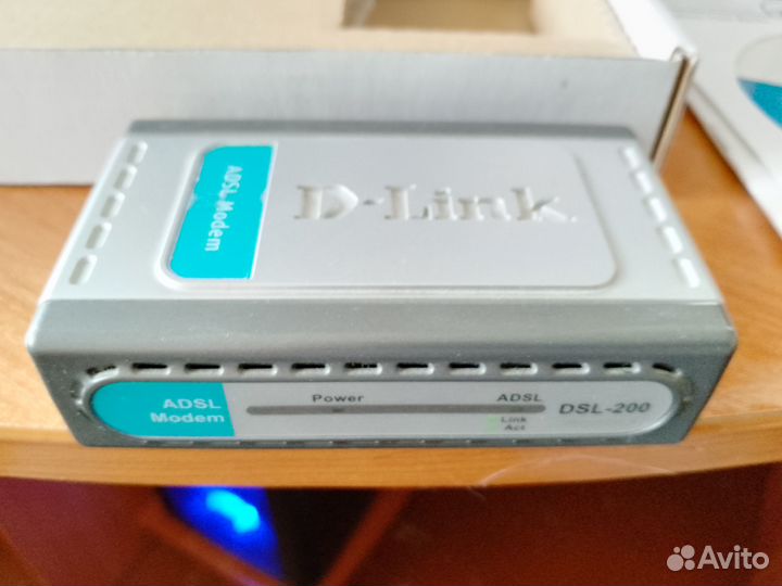 Adsl модем D-Link DSL-200