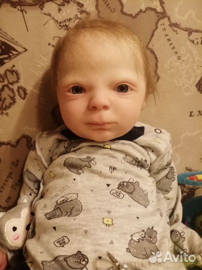 Кукла реборн ручной работы мальчик