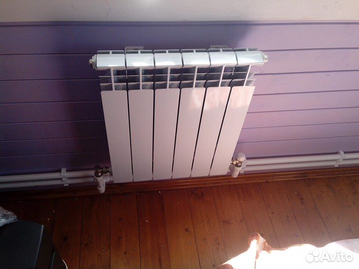 Отопление под ключь. Монтаж радиаторов отопления