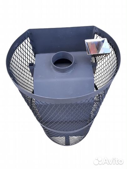 Печь для бани с закрытой каменкой Сфера 20 - 6 мм