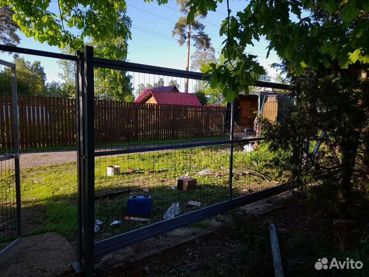 Забор из сетки 3Д Гиттер
