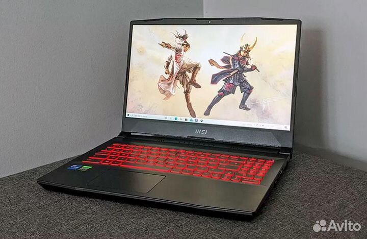 Ноутбук MSI GF76 Katana B12UCX-1005XRU черный