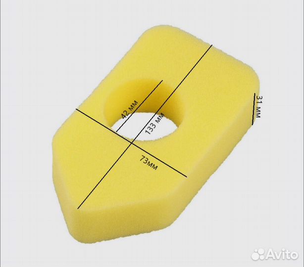 Воздушный фильтр для газонокосилки