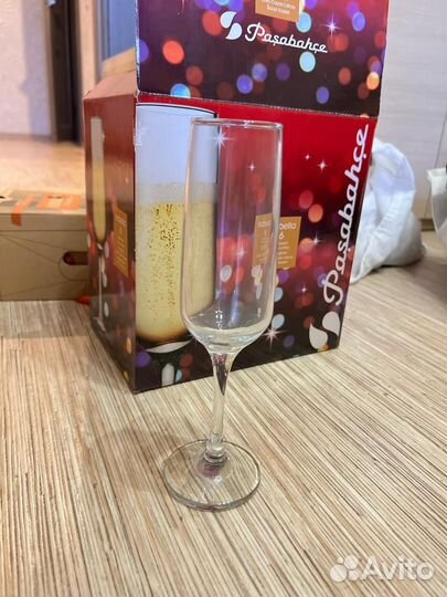 Набор Фужеров для шампанского 6шт