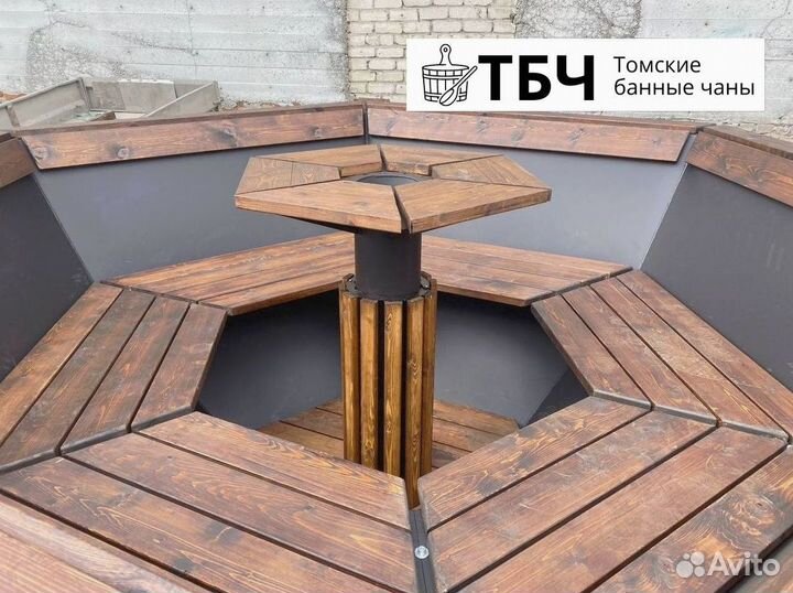 Банный чан на дровах в наличии