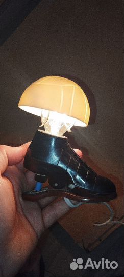 Ночник бутса сувенир СССР