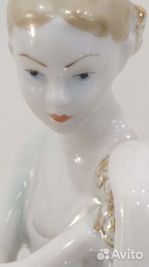 Фарфоровые статуэтки балерина Вербилки, слон лфз