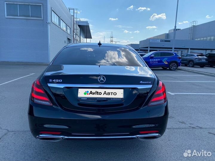 Mercedes-Benz S-класс 3.0 AT, 2017, 111 380 км