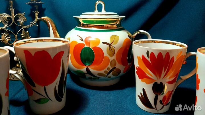 Винтажный эксклюзивный сервиз