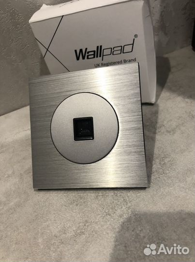 Розетка lan (rj-45) встраиваемая